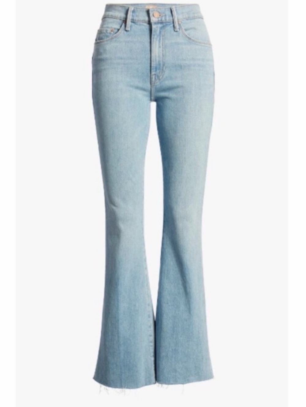Mother Denim The Weekender Fray Women's Mid-Rise Flare Jeans 25 - Picture 2 of 16